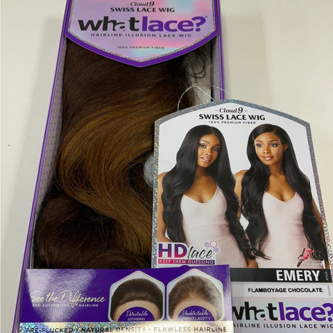 Sensationnel Cloud 9 What Lace? Synthetic 13x6 HD Lace Front Wig - Emery