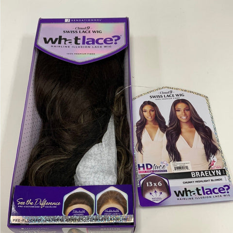 Sensationnel Cloud 9 What Lace? HD Synthetic Lace Front Wig - Braelyn