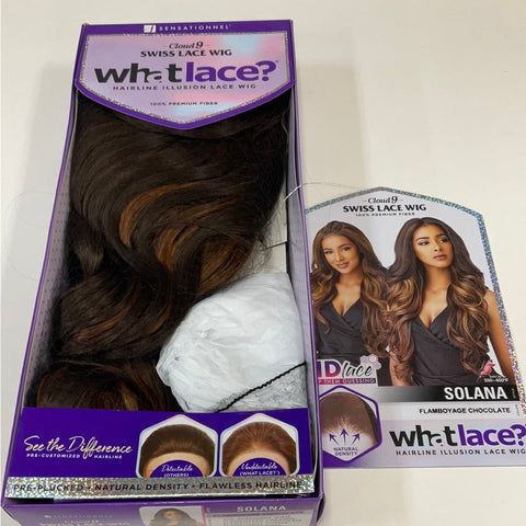 Sensationnel Cloud 9 What Lace? Synthetic 13x6 HD Lace Front Wig - Solana