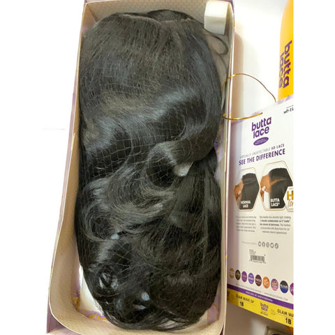 Sensationnel Butta Lace Human Hair Blend HD Lace Wig - Glam Wave 24"