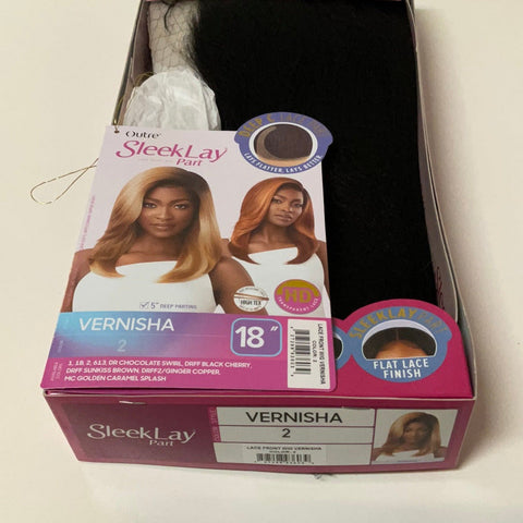 Outre SleekLay Part Synthetic Deep C Lace Wig - Vernisha