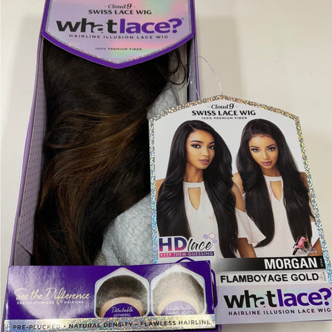 Sensationnel Cloud 9 What Lace? Synthetic 13x6 HD Lace Front Wig - Morgan