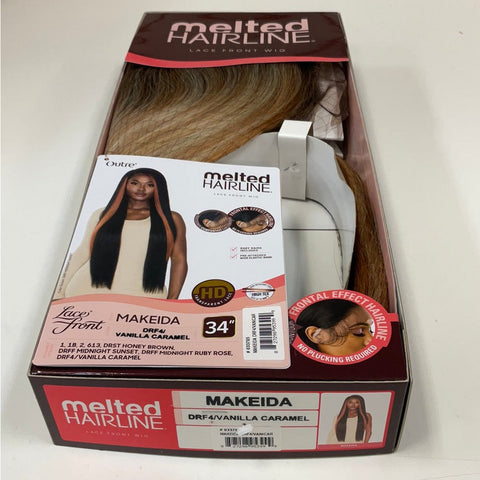 Outre Melted Hairline Synthetic HD Lace Front Wig - Makeida