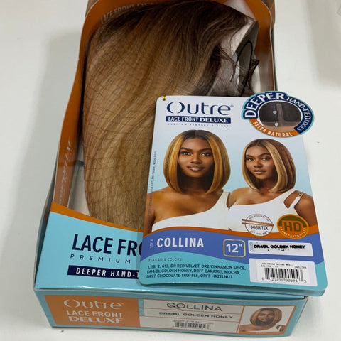 Outre Lace Front Deluxe Premium Synthetic HD Lace Front Wig  - Collina 12"