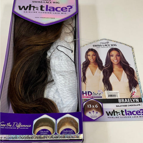 Sensationnel Cloud 9 What Lace? HD Synthetic Lace Front Wig - Braelyn