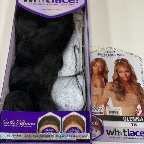 Sensationnel Cloud 9 What Lace? HD Synthetic Lace Front Wig - Glenna