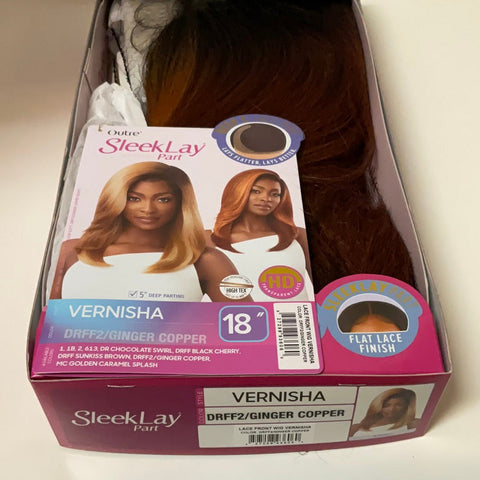 Outre SleekLay Part Synthetic Deep C Lace Wig - Vernisha