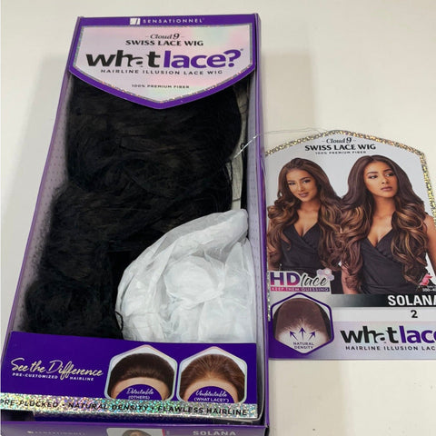 Sensationnel Cloud 9 What Lace? Synthetic 13x6 HD Lace Front Wig - Solana