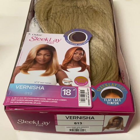 Outre SleekLay Part Synthetic Deep C Lace Wig - Vernisha