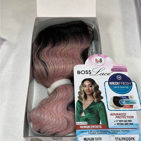 Bobbi Boss Boss Lace Synthetic Lace Front Wig - MLF430 Faith