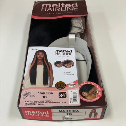 Outre Melted Hairline Synthetic HD Lace Front Wig - Makeida