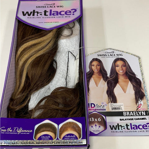 Sensationnel Cloud 9 What Lace? HD Synthetic Lace Front Wig - Braelyn