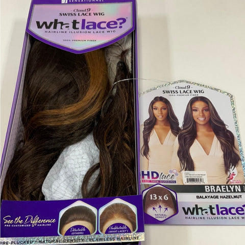 Sensationnel Cloud 9 What Lace? HD Synthetic Lace Front Wig - Braelyn