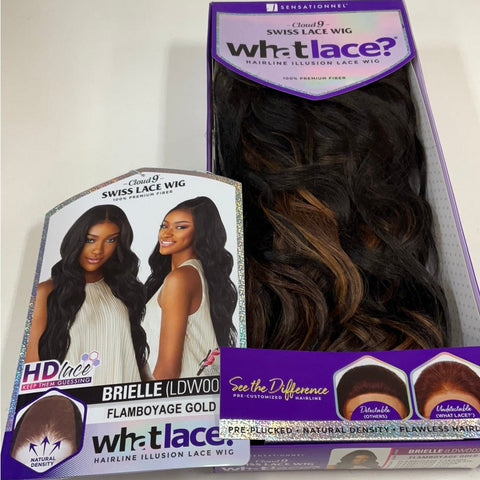 Sensationnel Cloud 9 What Lace? Synthetic 13x6 HD Lace Front Wig - Brielle