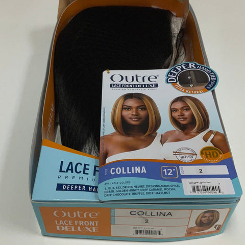 Outre Lace Front Deluxe Premium Synthetic HD Lace Front Wig  - Collina 12"