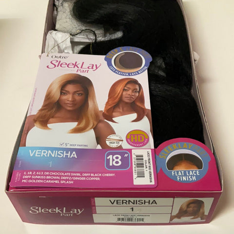 Outre SleekLay Part Synthetic Deep C Lace Wig - Vernisha