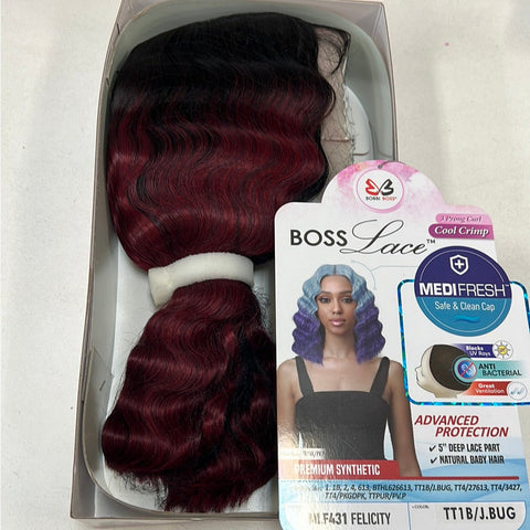 Bobbi Boss Boss Lace Synthetic Lace Front Wig - MLF431 Felicity