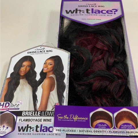 Sensationnel Cloud 9 What Lace? Synthetic 13x6 HD Lace Front Wig - Brielle