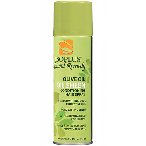 Isoplus Olive Oil Oil Sheen Conditioning Hair Spray 7 oz