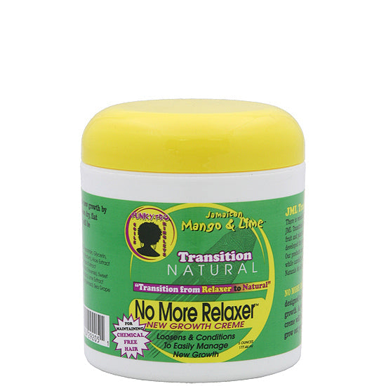 Jamaican Mango & Lime Transition Natural No More Relaxer New Growth Creme 6oz