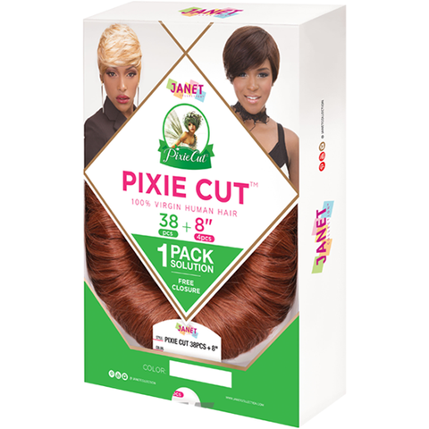 Janet Collection™: Pixie Cut 38PCS + 8" 4PCS