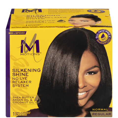 Motions Silkening Shine No-Lye Relaxer System- Regular