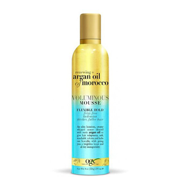 OGX Renewing Argan Oil of Morocco Voluminous Mousse Flexible Hold 8oz