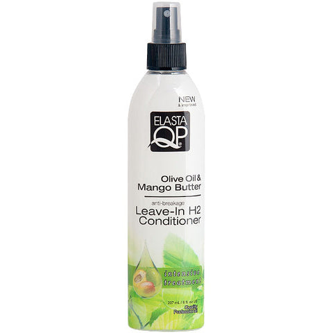 Elasta QP Olive Oil & Mango Butter Anti-Breakage Leave-In H2 Conditioner 8oz