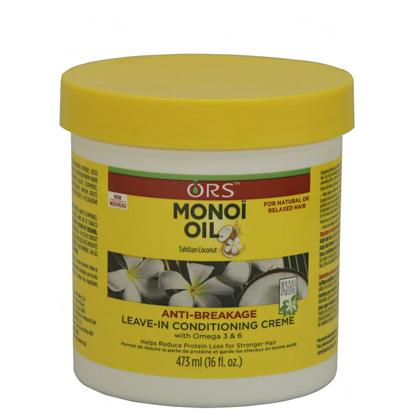 ORS Monoi Oil Anti-Breakage Leave-In Conditionning Creme 16oz