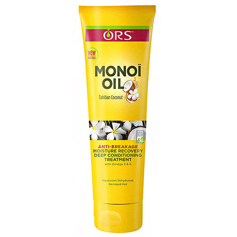 ORS Monoi Oil Tahitian Coconut Anti-Breakage Moisture Recovery Deep Conditioning Treatment 8oz