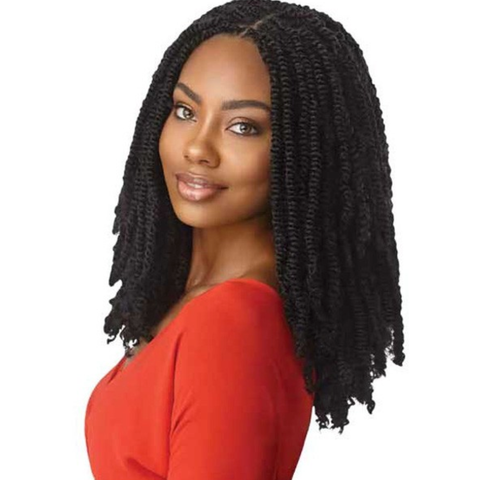 Outre: X-Pression Twisted Up 3X Springy Afro Twist 16" Crochet Braids