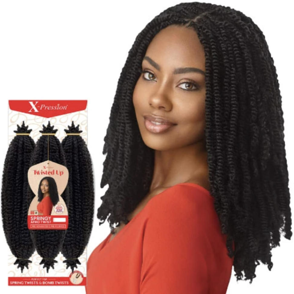 Outre: X-Pression Twisted Up 3X Springy Afro Twist 24"Crochet Braids