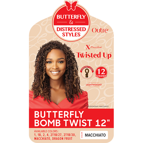 Outre: Xpression Twisted Up Butterfly Bomb Twist 12" Crochet Braids