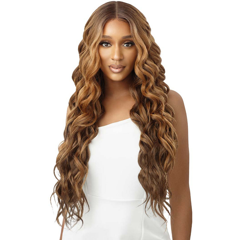 Outre Sleek Lay Part Synthetic HD Lace Front Wig - Adelaide