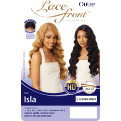 Outre Lace Front L-Part Synthetic Swiss HD Lace Front Wig - Isla