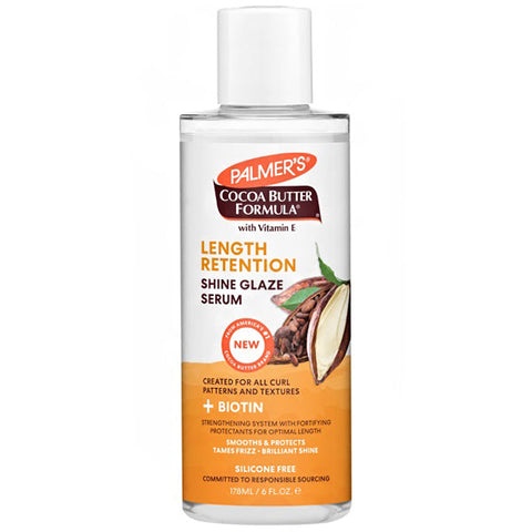 Palmer's Cocoa Butter Formula Length Retention Biotin Shine Glaze Serum 6oz