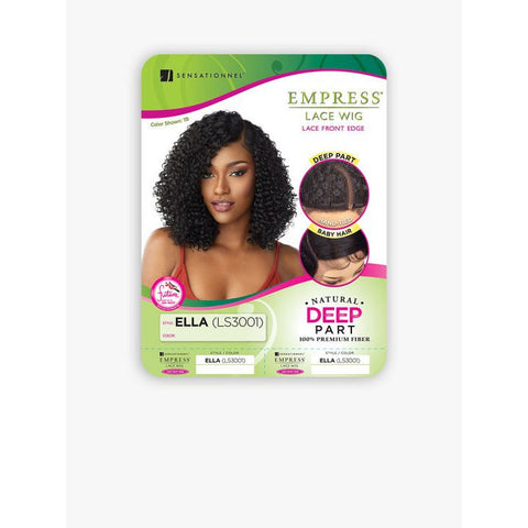 Sensationnel Empress Natural Deep Part Synthetic Lace Front Edge Wig - Ella