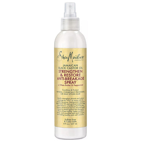 Shea Moisture Jamaican Black Castor Oil Strengthen & Restore Anti-Breakage Spray 8oz