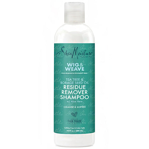 Shea Moisture Wig & Weave Tea Tree & Borage Seed Oil Residue Remover Shampoo 13oz