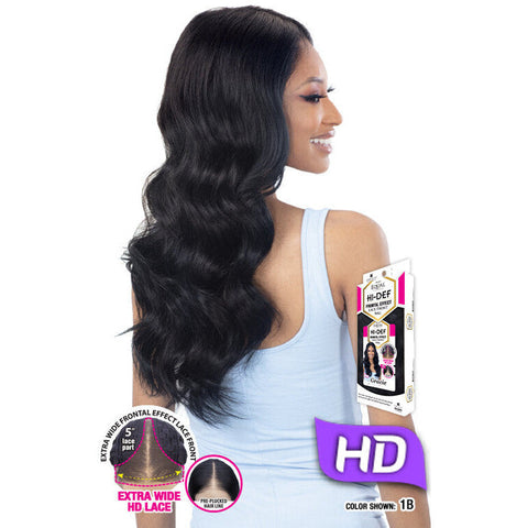 Shake-N-Go Freetress Equal Synthetic Hi-Def Frontal Effect HD Lace Front Wig - Gracie