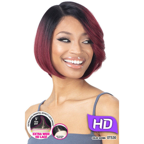 Shake-N-Go Freetress Equal Synthetic Hi-Def Frontal Effect HD Lace Front Wig - Lovelyn