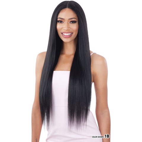 Shake-N-Go Organique Synthetic Lace Front Wig - Light Yaky Straight 30"