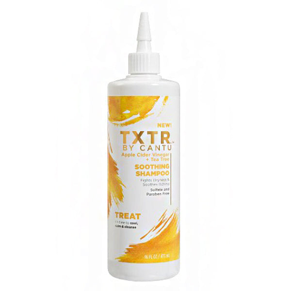 TXTR By Cantu Apple Cider Vinegar + Tea Tree Soothing Shampoo 16oz